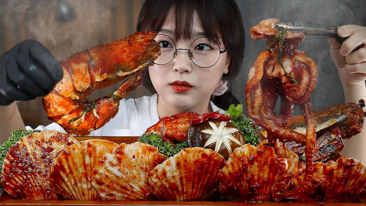 АСМР ЕДА Острые Морепродукты🔥 | MUKBANG