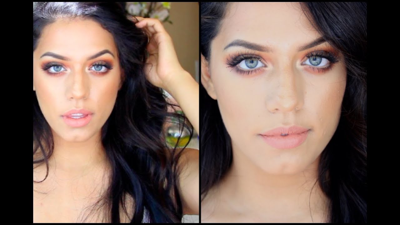 copper & bronze eyes | summer makeup look