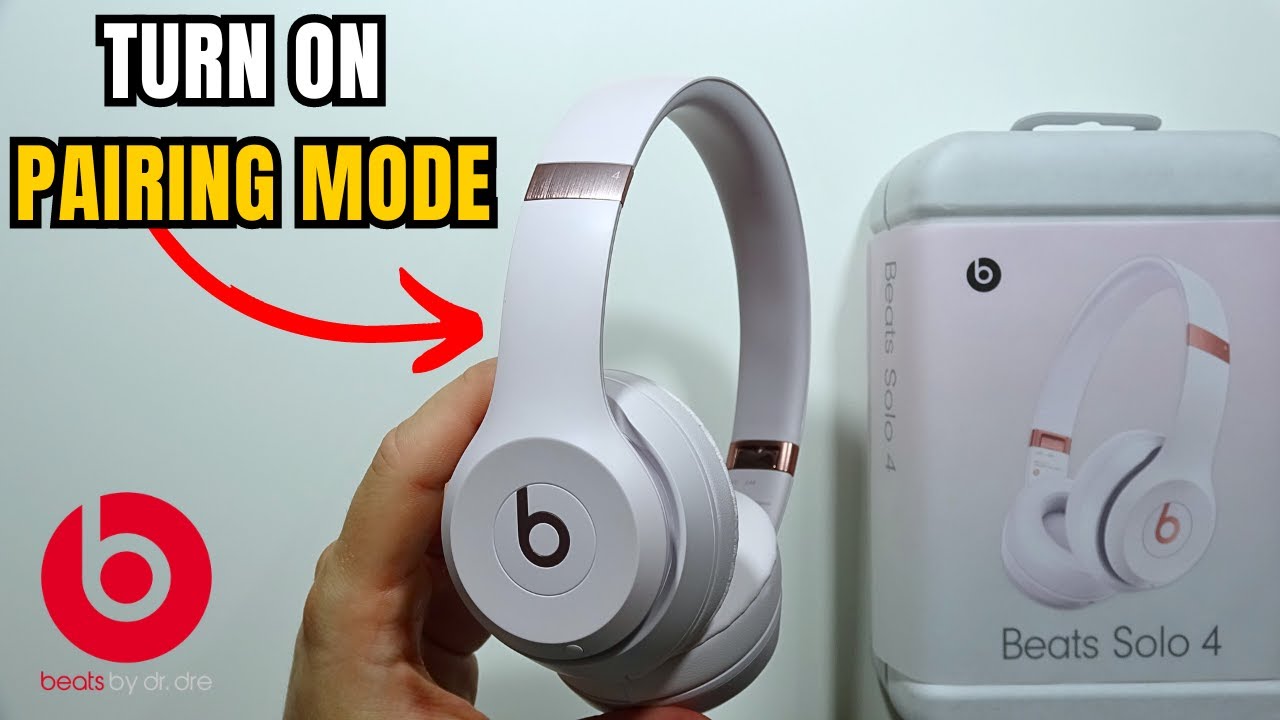 Beats Solo 4: войдите в режим сопряжения