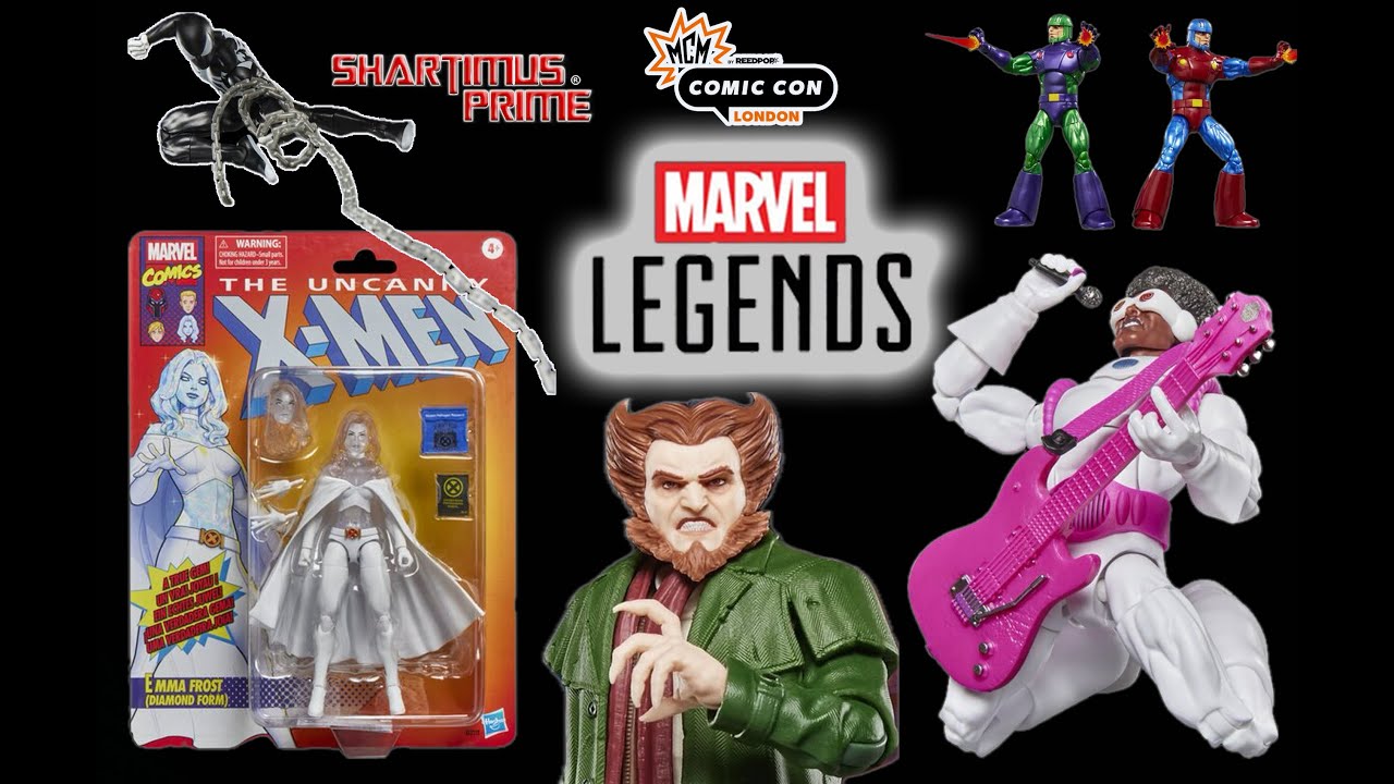 НОВЫЕ ретро-карты Marvel Legends Spider-Man с Эммой Фрост и Sentinels на MCM Comic-Con 2025