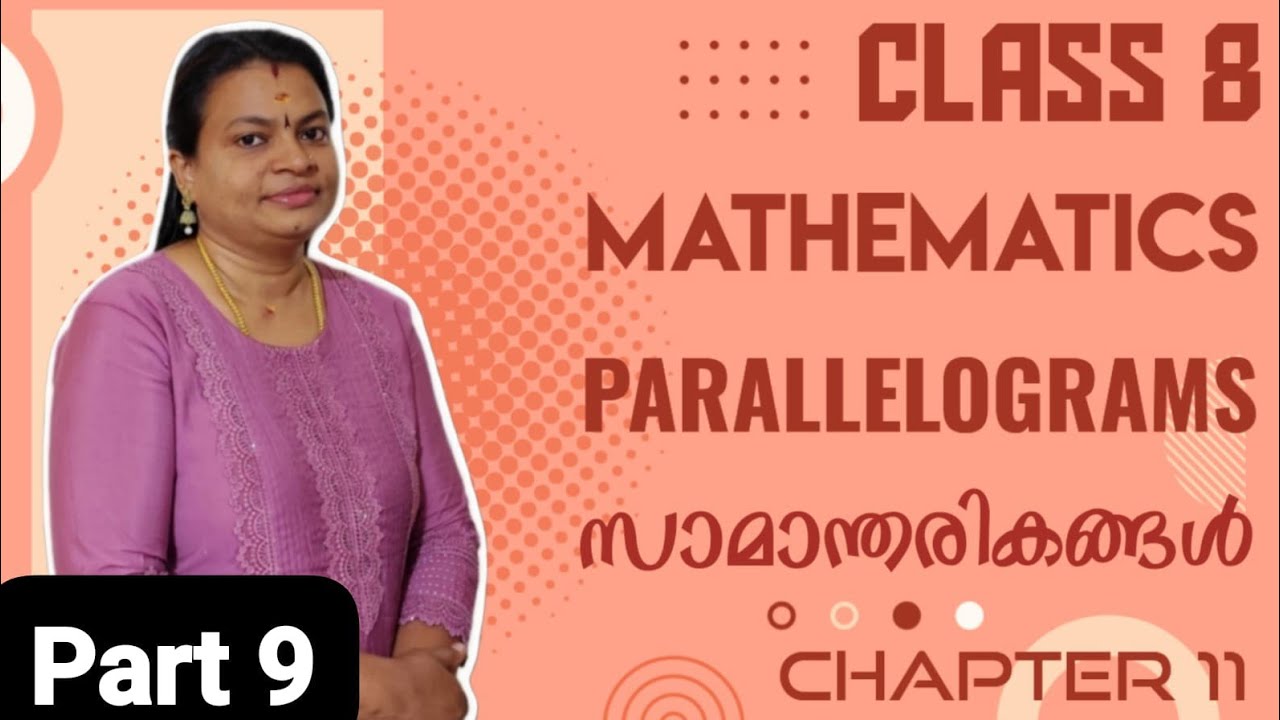 CLASS 8 MATHS PARALLELOGRAM 
