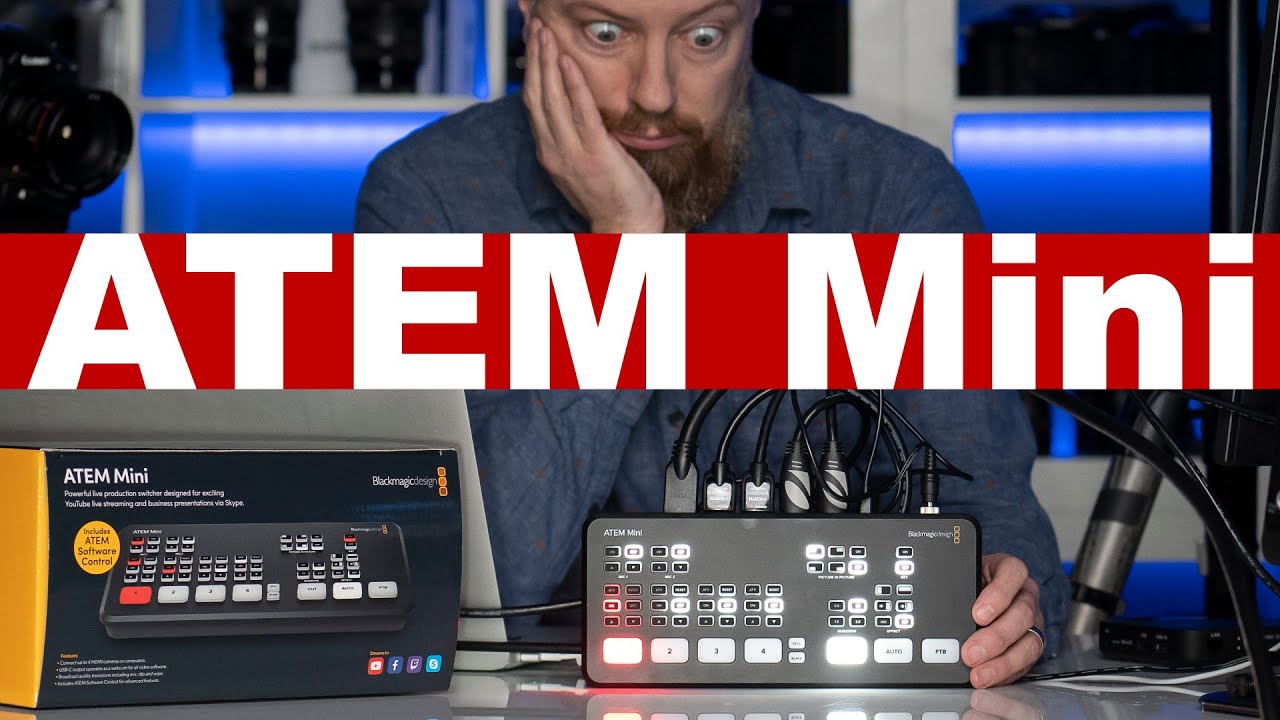 Blackmagic ATEM Mini ПОЛНЫЙ ТУР