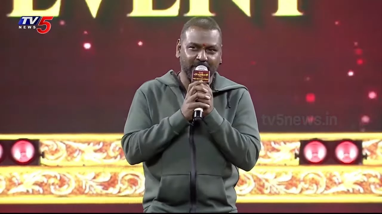 Raghava Lawrence Full Speech at Chandramukhi 2 (Telugu) Pre Release Event | TV5 Tollywood