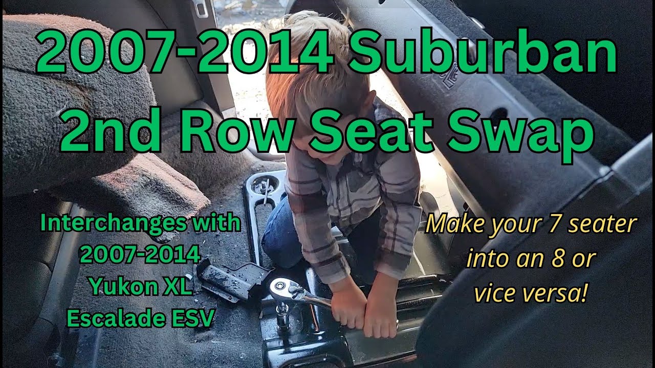 Suburban 2nd Row Bucket/Bench Seat Swap