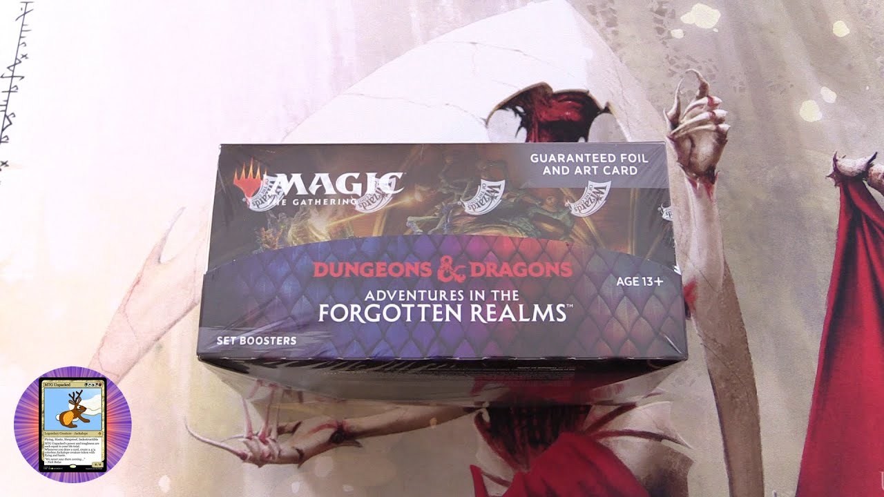 MTG D&D Set Boosters - NICE PULLS!