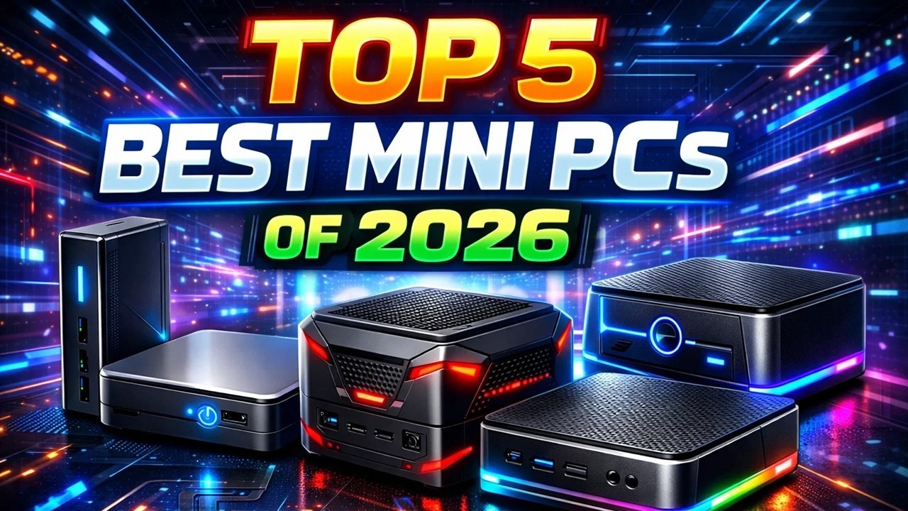 Top 5 Best Mini PCs of 2026 | Powerful & Compact Picks for Home, Office & Multitasking