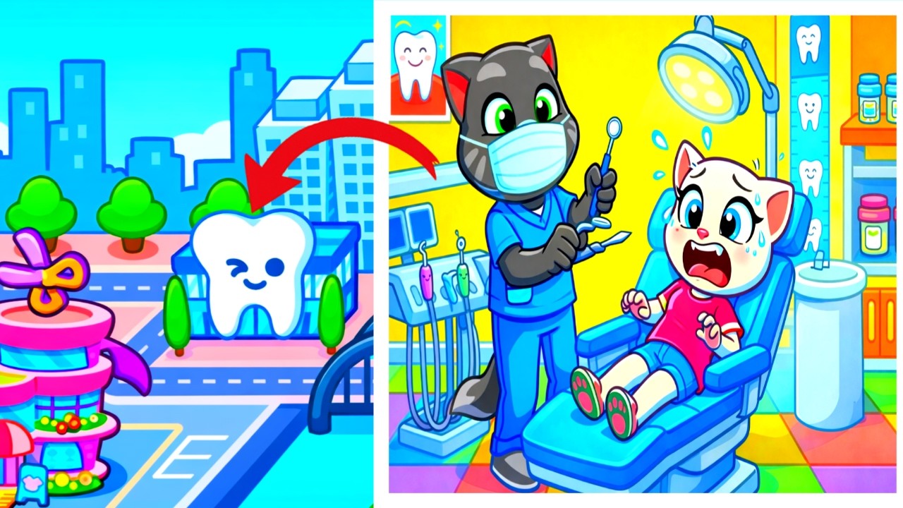 Talking Tom & Friends: World Update 2026 | New Secret Locations Dental Clinic and Fashion Design 🦷🦷🦷