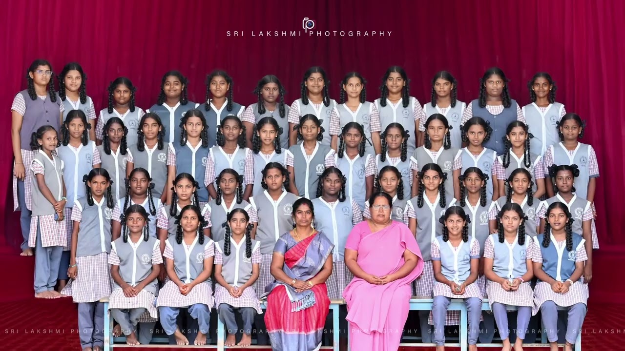 St.Dominic Girls Higher Secondary School | Perambalur | 2024 | Group photos | SriLakshmiphotography