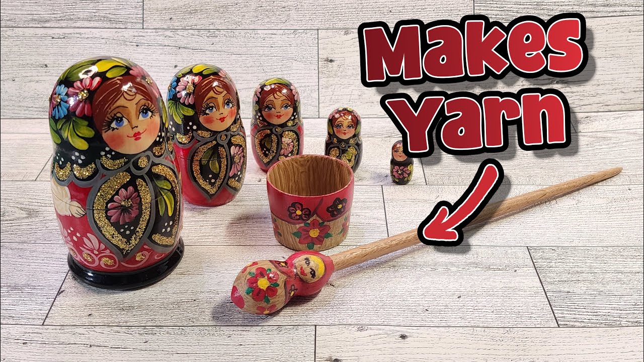 Russian Nesting Doll Support Spindle