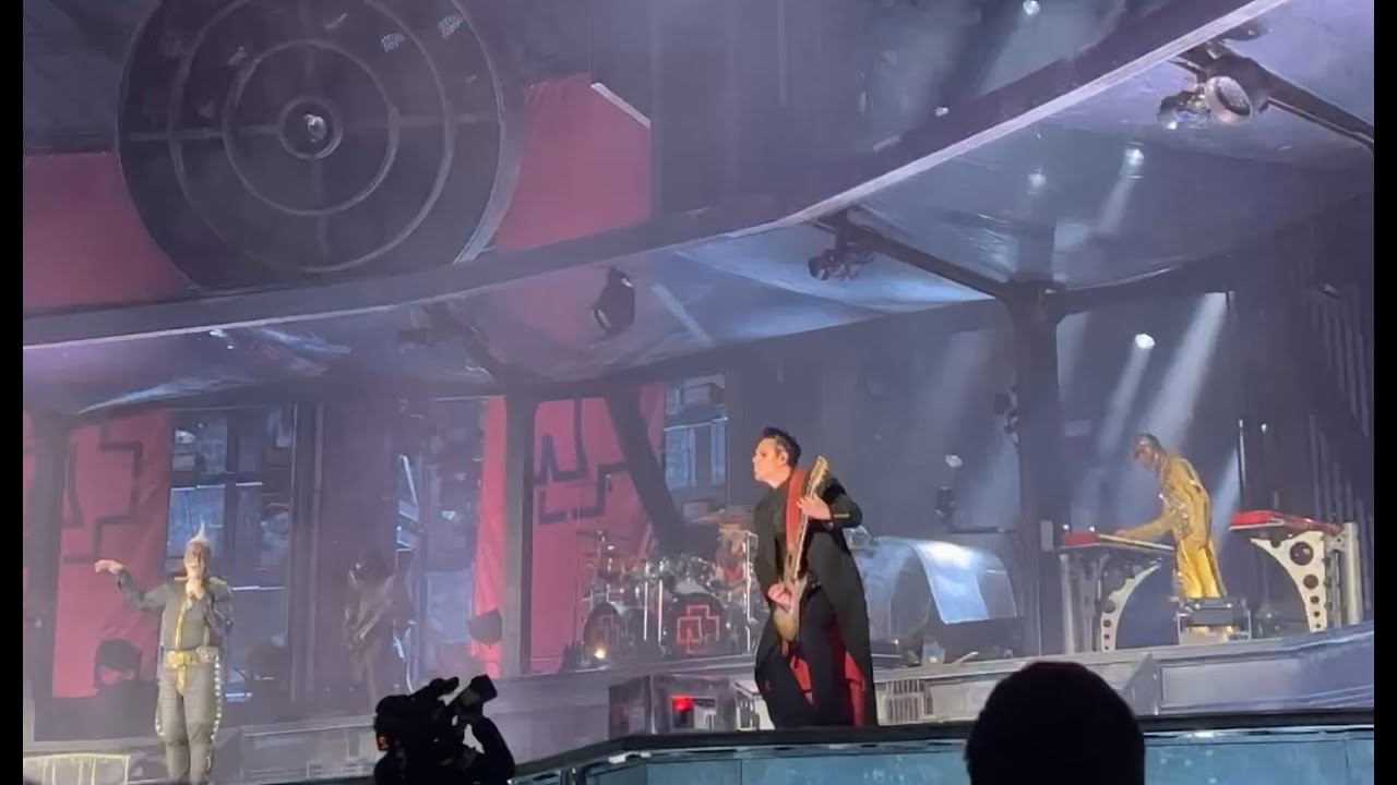 Rammstein - Bestrafe Mich  [ 4K video ]  live in Poland 2023 ( feuerzone )