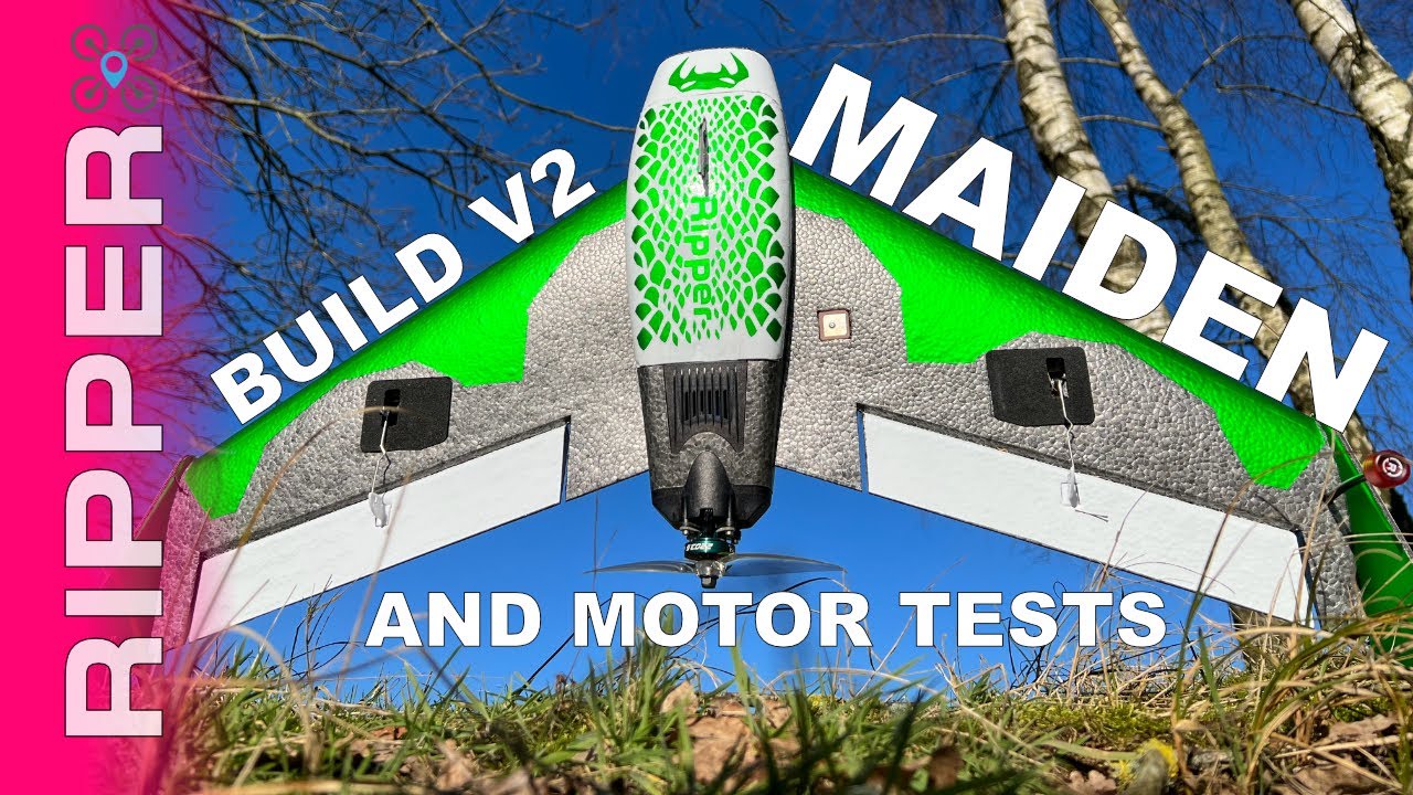 Build v2 maiden and some motor test | Diatone Ripper EP:12