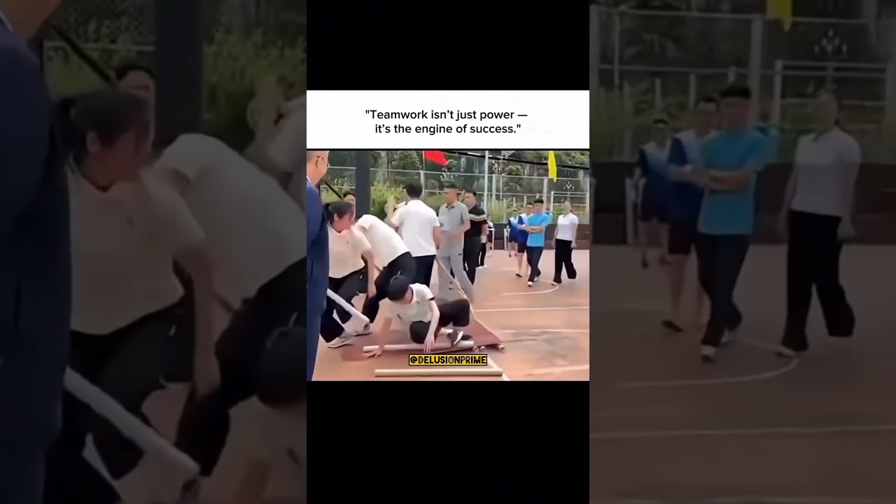 Teamwork: The True Engine of Success.