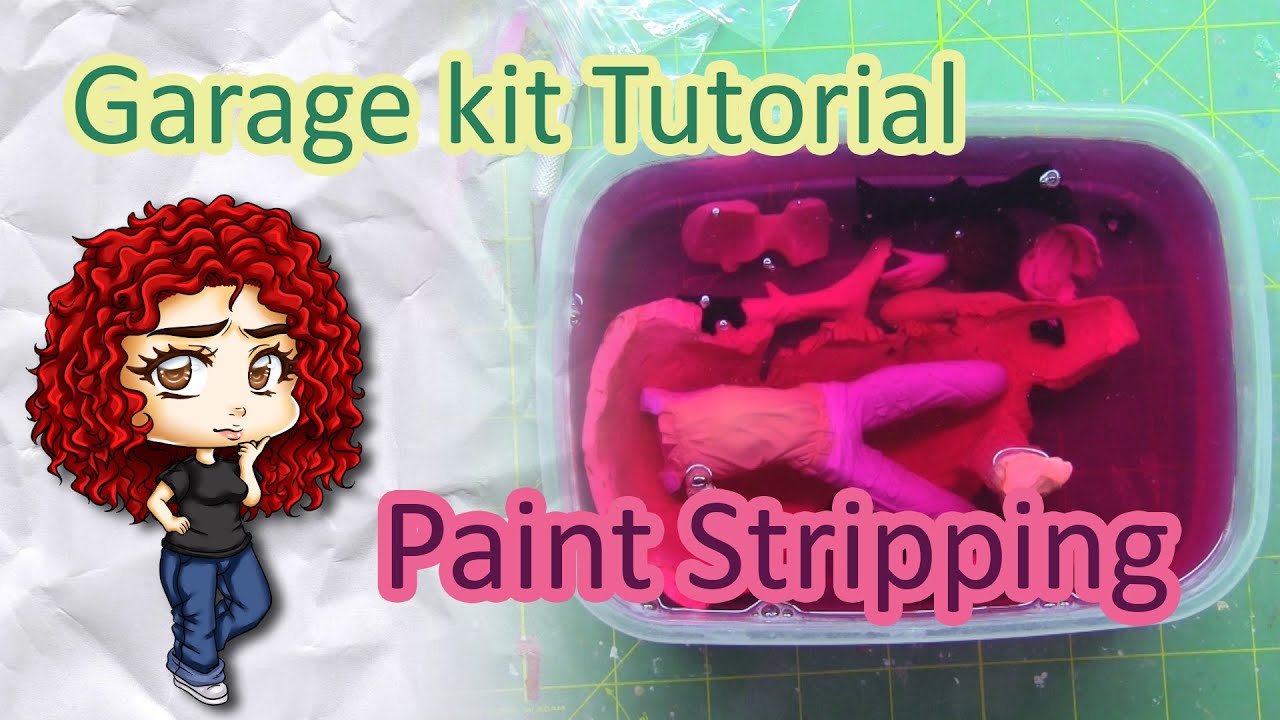 Resin Kit Tutorial: Paint Stripping