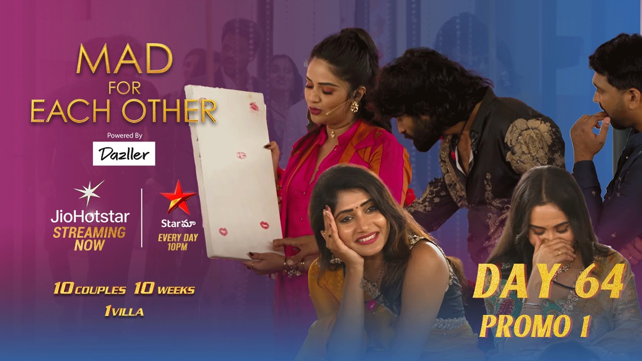 MAD Celebration of Love | Mad for Each Other | Day 64 | Promo 1 | JioHotstar