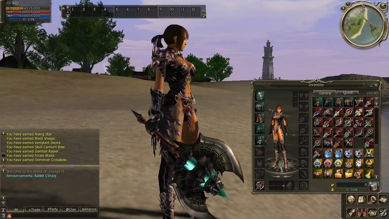 Lineage2 Freya (All new weapons)