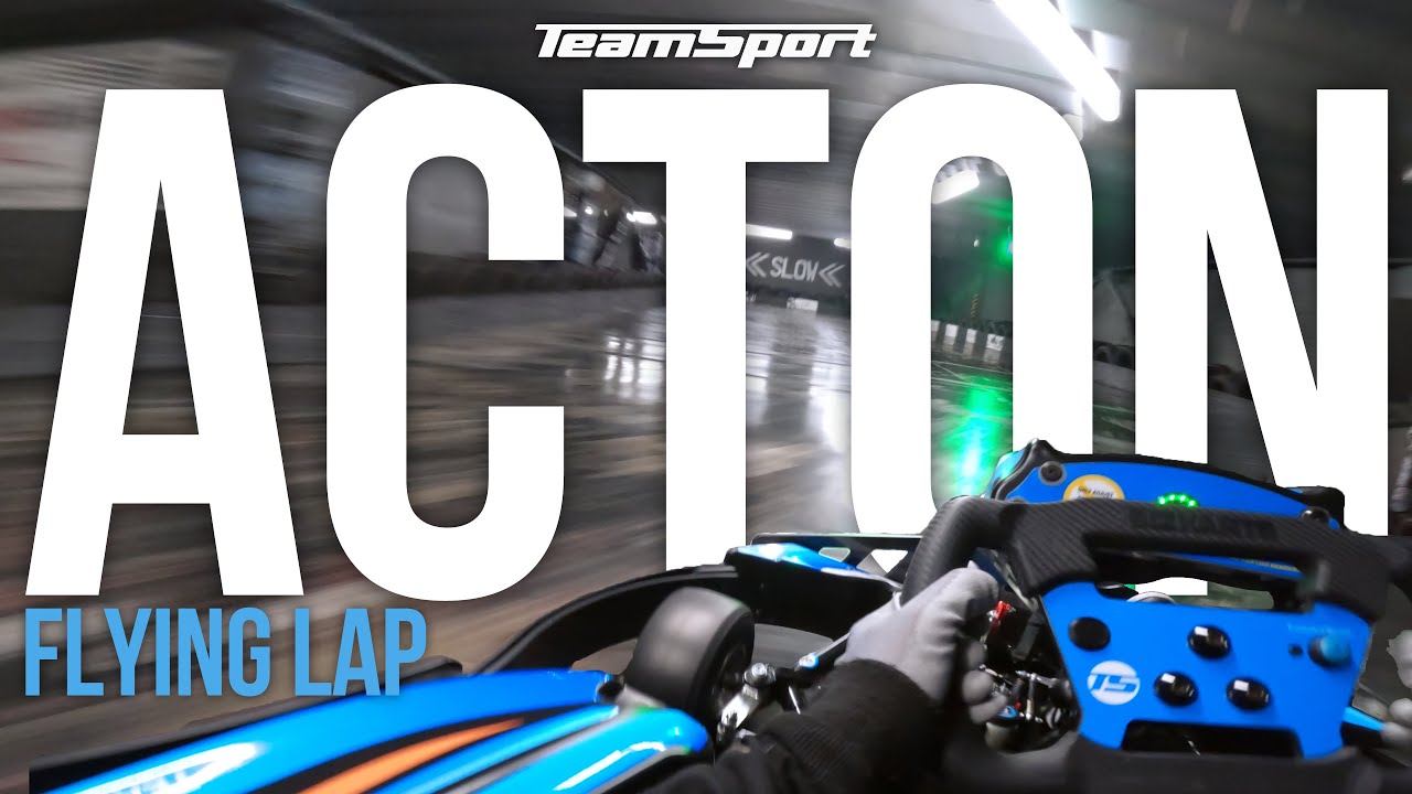 Go Karting in Acton, London - Flying Lap