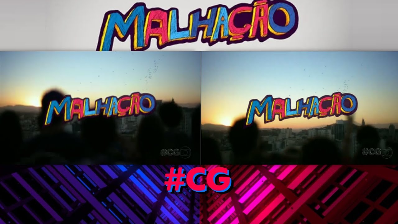 Malhação: Intensa como a Vida - comparação entre aberturas (2012–2013)