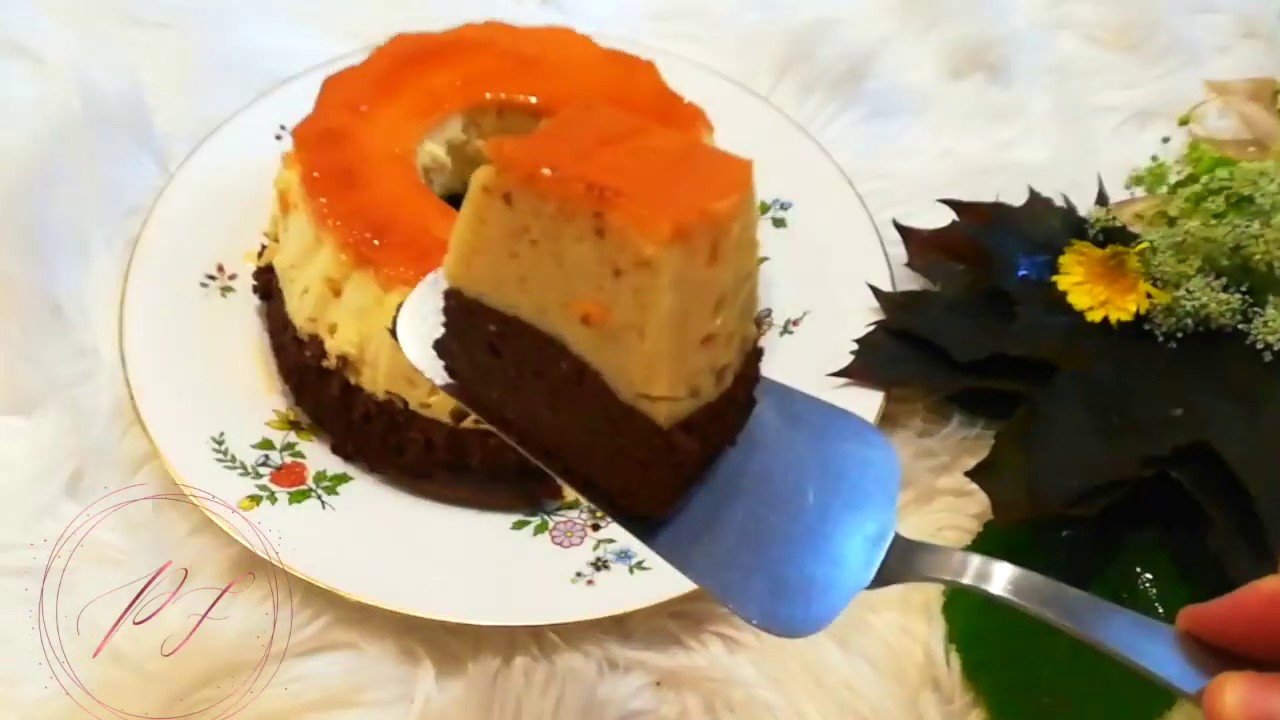 Recette flan vanille & chocolat