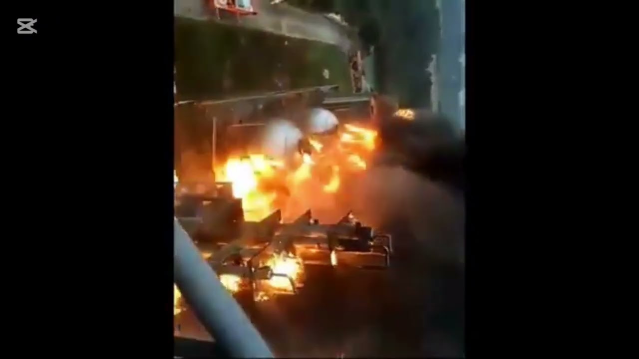 Haifa Power Plant Destroyed