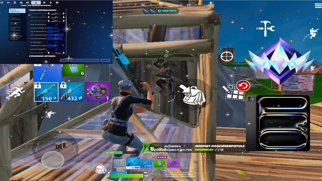 *New* Best Fortnite Mobile Settings For Chapter 7 (120 FPS Gameplay)