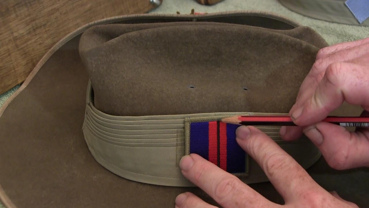How to apply a Unit Colour Patch to a Puggaree