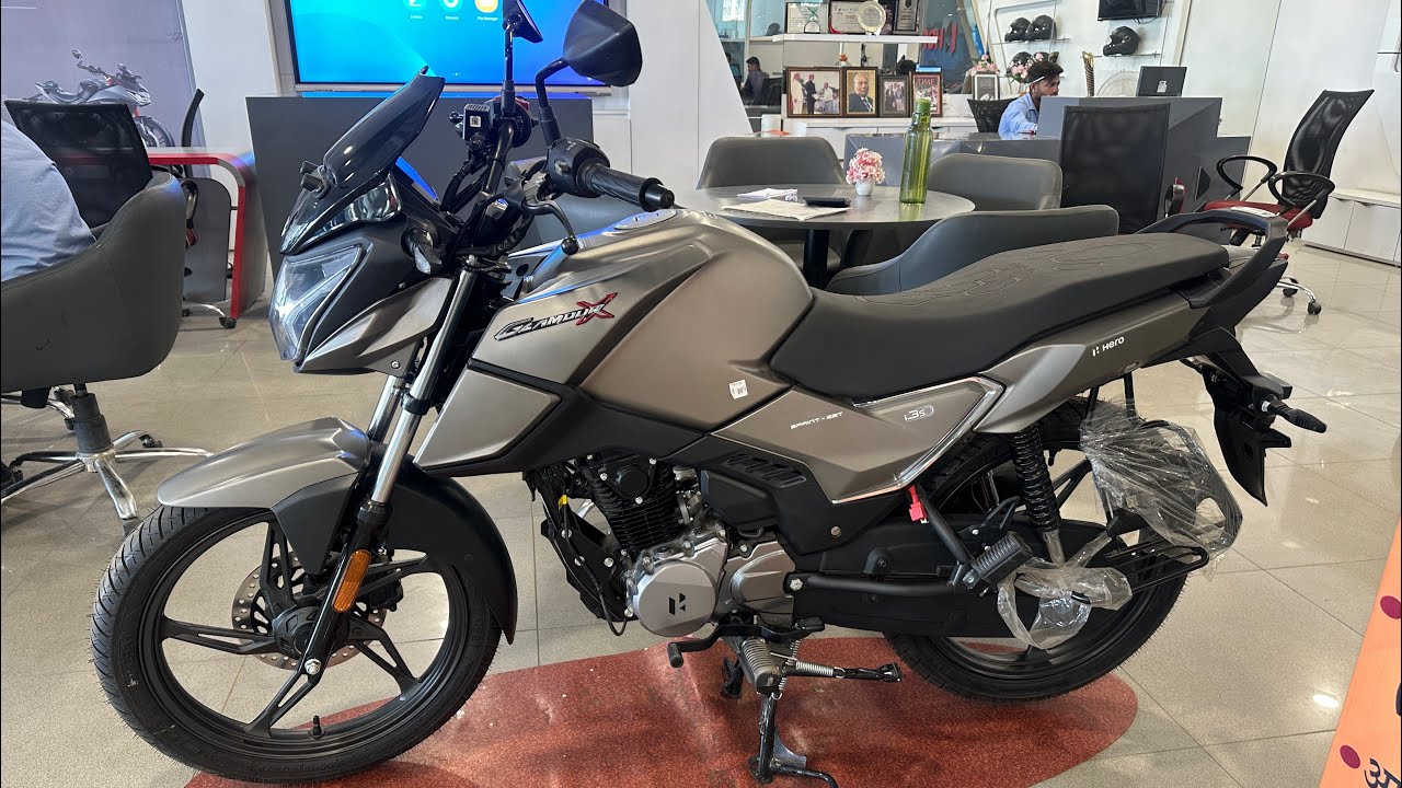 Hero Glamour X 125 Graphite Grey