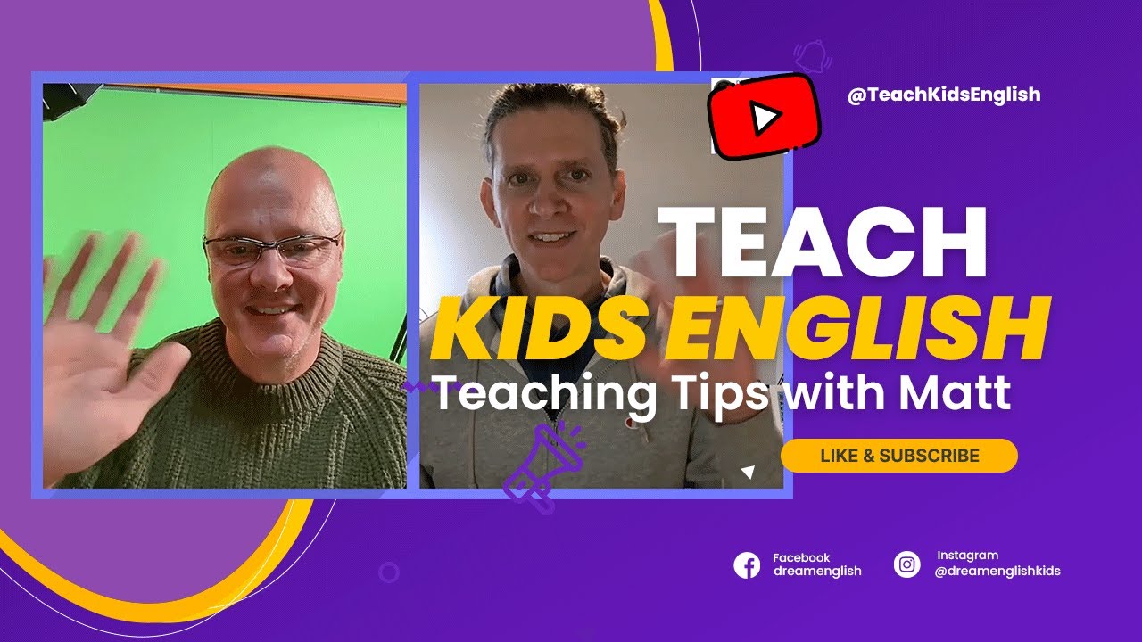 Teach Kids English Podcast - ELF Learning - Teaching Tips with Matt and Friends