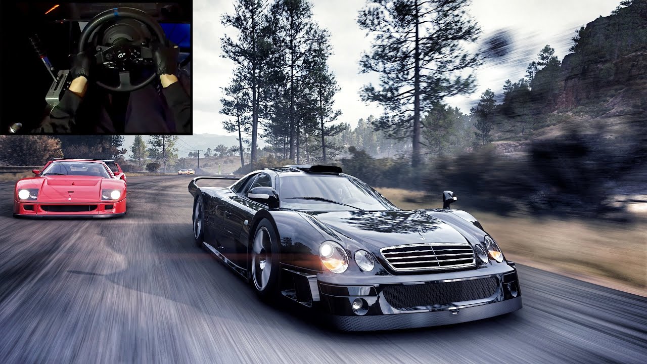 Mercedes-Benz AMG CLK GTR (Goliath Race) - Forza Horizon 5 | Thrustmaster T300RS