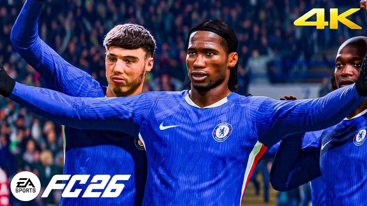 FC 26- Liverpool Vs Chelsea - All stars Ft. Drogba, Hazard, Gullit, Salah, Palmer, Steven Gerard 