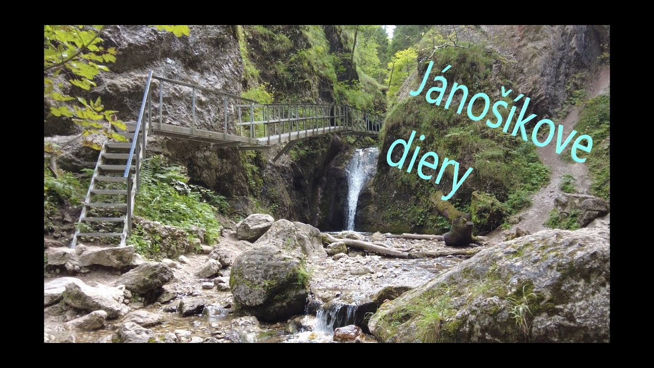 Jánošíkove diery, prvá časť - malý okruh cez Nové diery