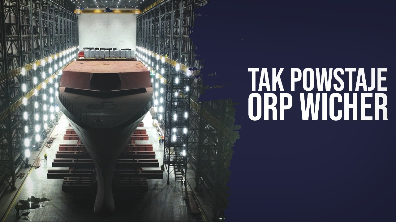 Budowa pierwszej fregaty typu Miecznik &ndash; przyszłego ORP &bdquo;Wicher&rdquo;