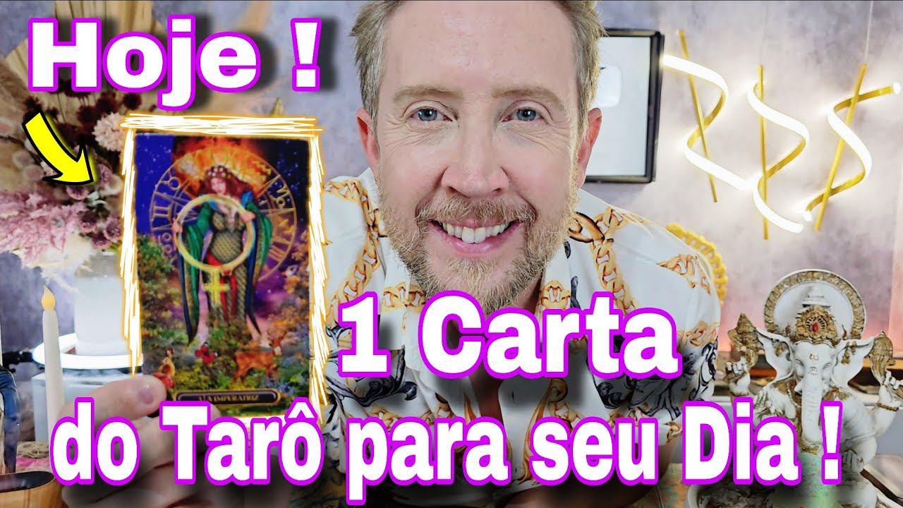 ESCOLHA 1 CARTA DO TAR&Ocirc; PARA SEU DIA DE HOJE ! CONSELHO DO TAR&Ocirc; PARA HOJE ! rei do or&aacute;culo hoje,buba