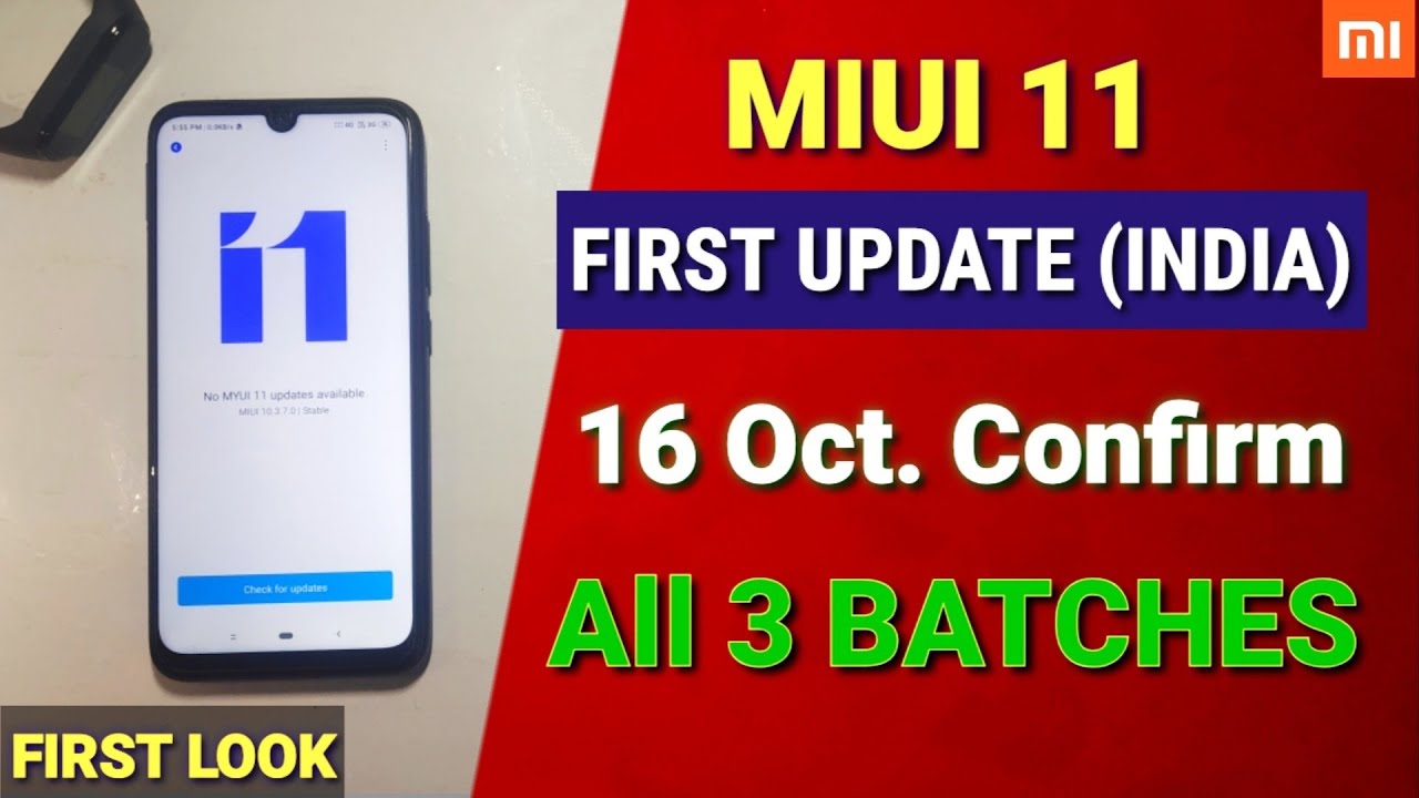 Miui 11 - first stable update release date confirmed in India 16 Oct | Miui 11 beta update, features