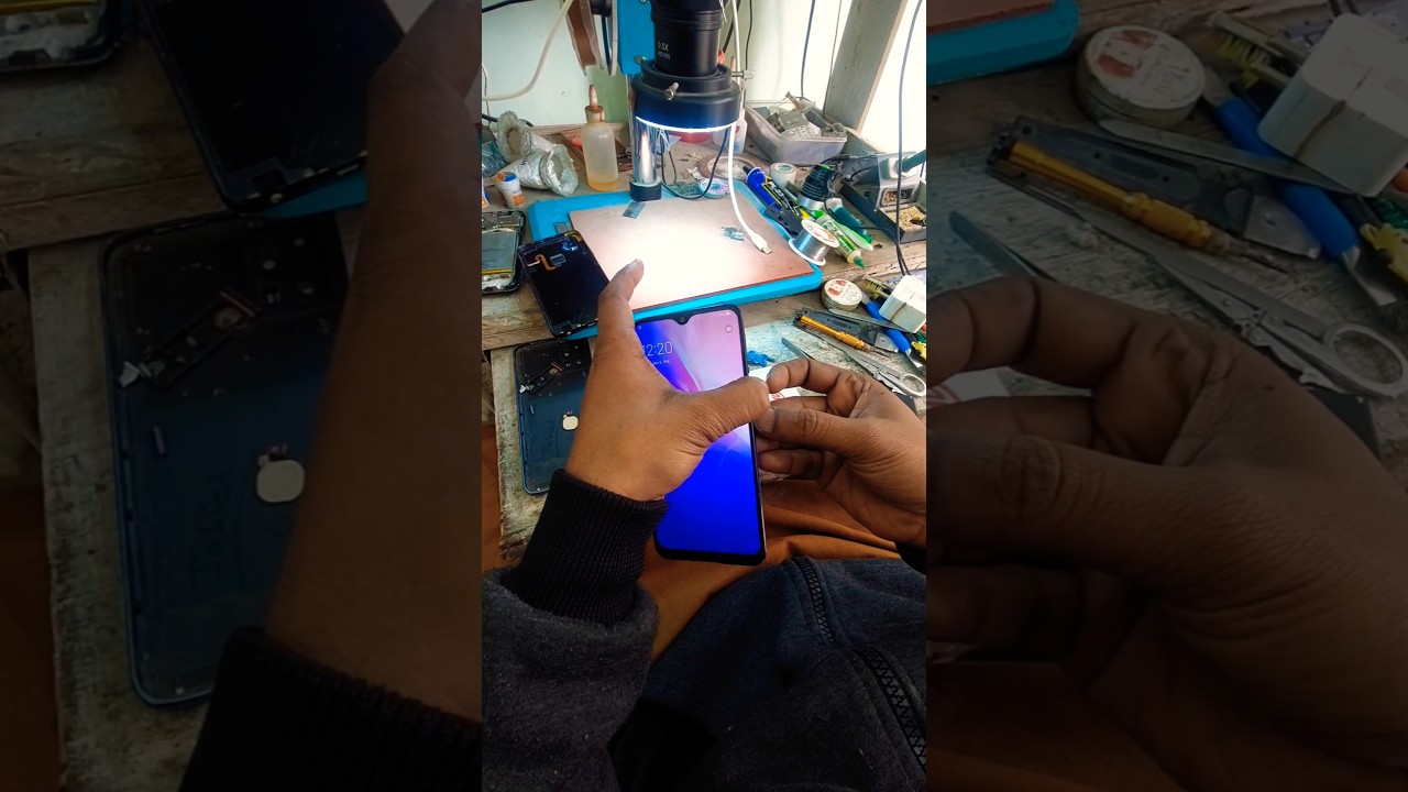 Mobile On Of Button Repair 