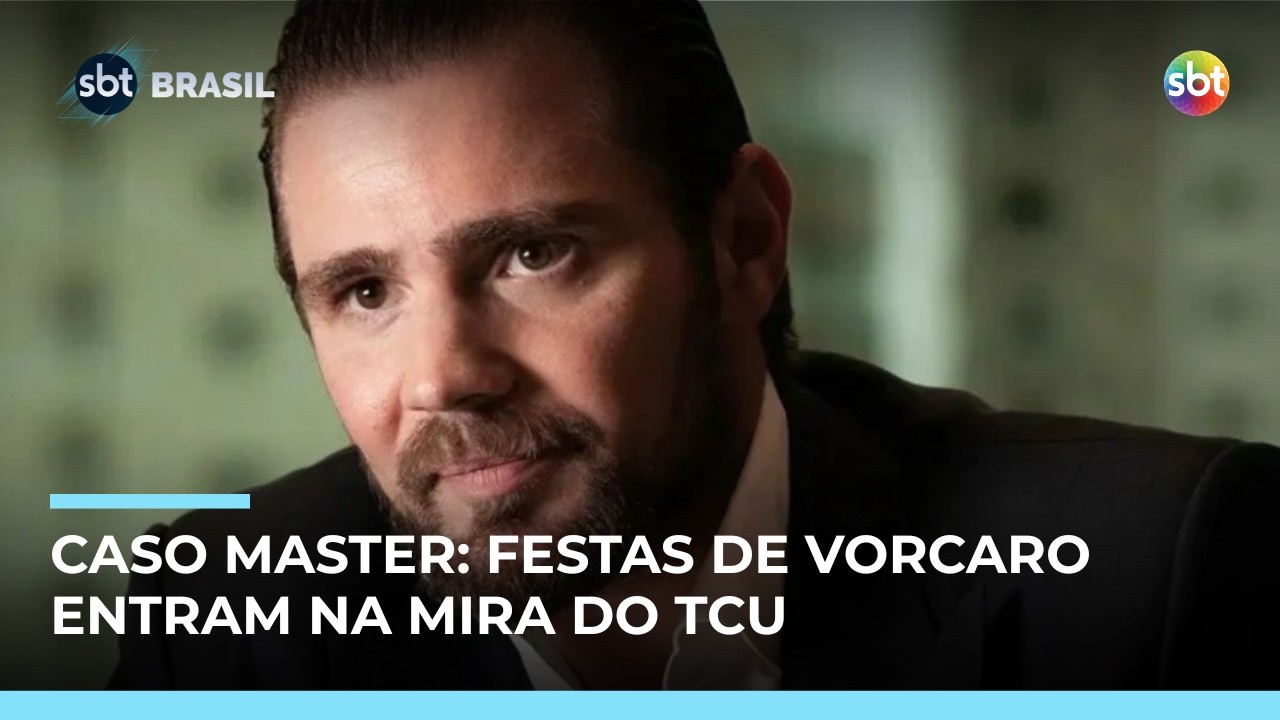Caso Master: Festas promovidas por Daniel Vorcaro entram na mira do TCU | #SBTBrasil