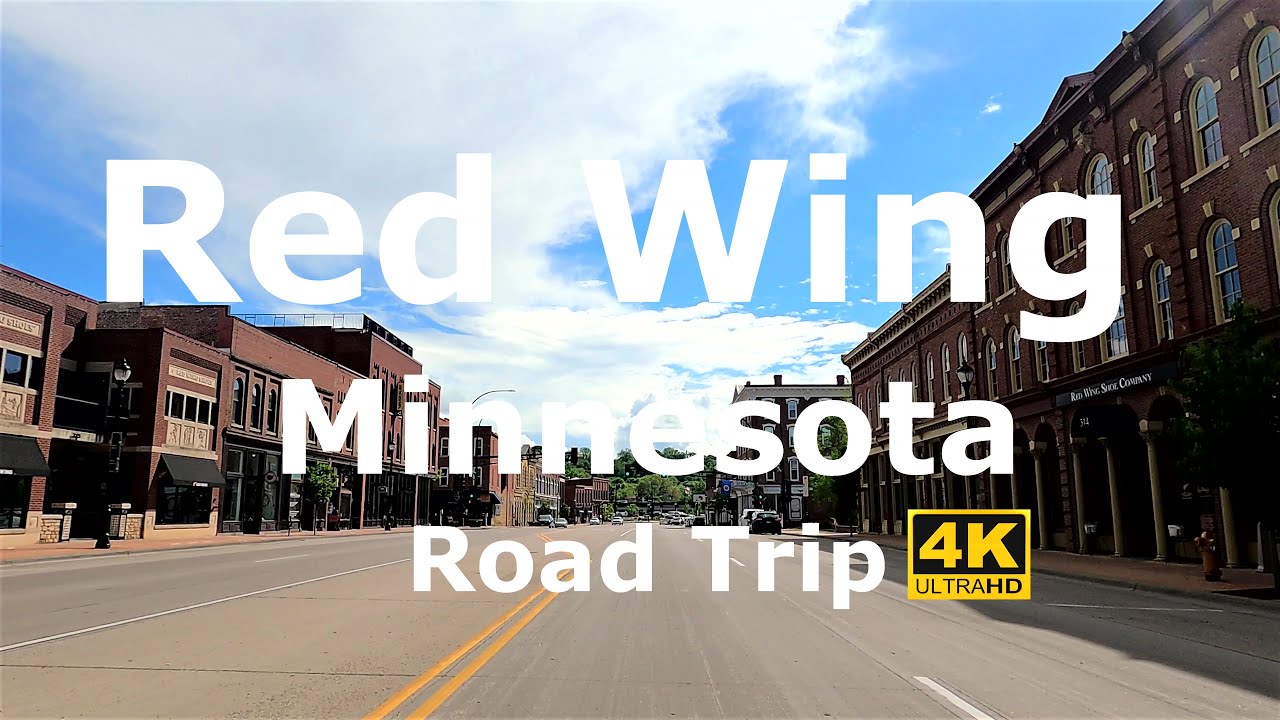 Red Wing, Minnesota 🇺🇸 Road Trip 4K
