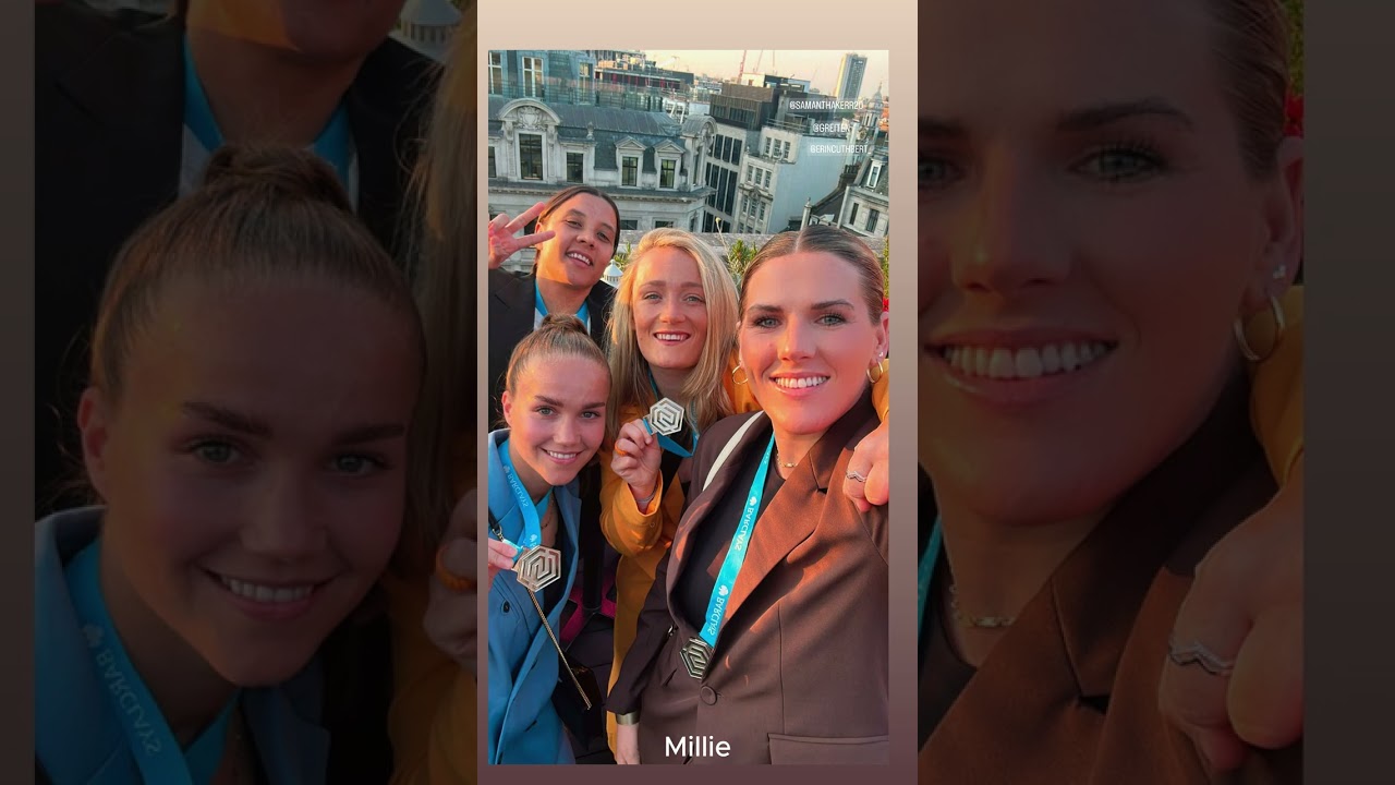 The stories from the girls after winning the league