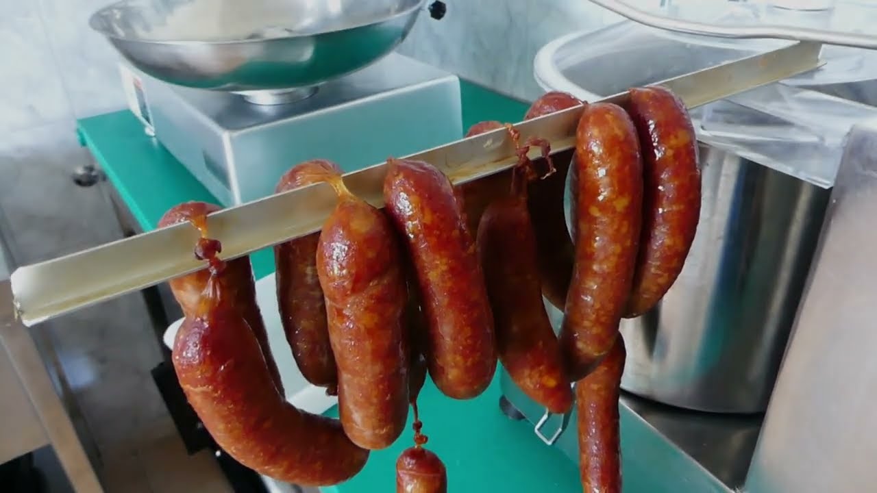 GGM Kutter Kochmettwurst herstellen und räuchern