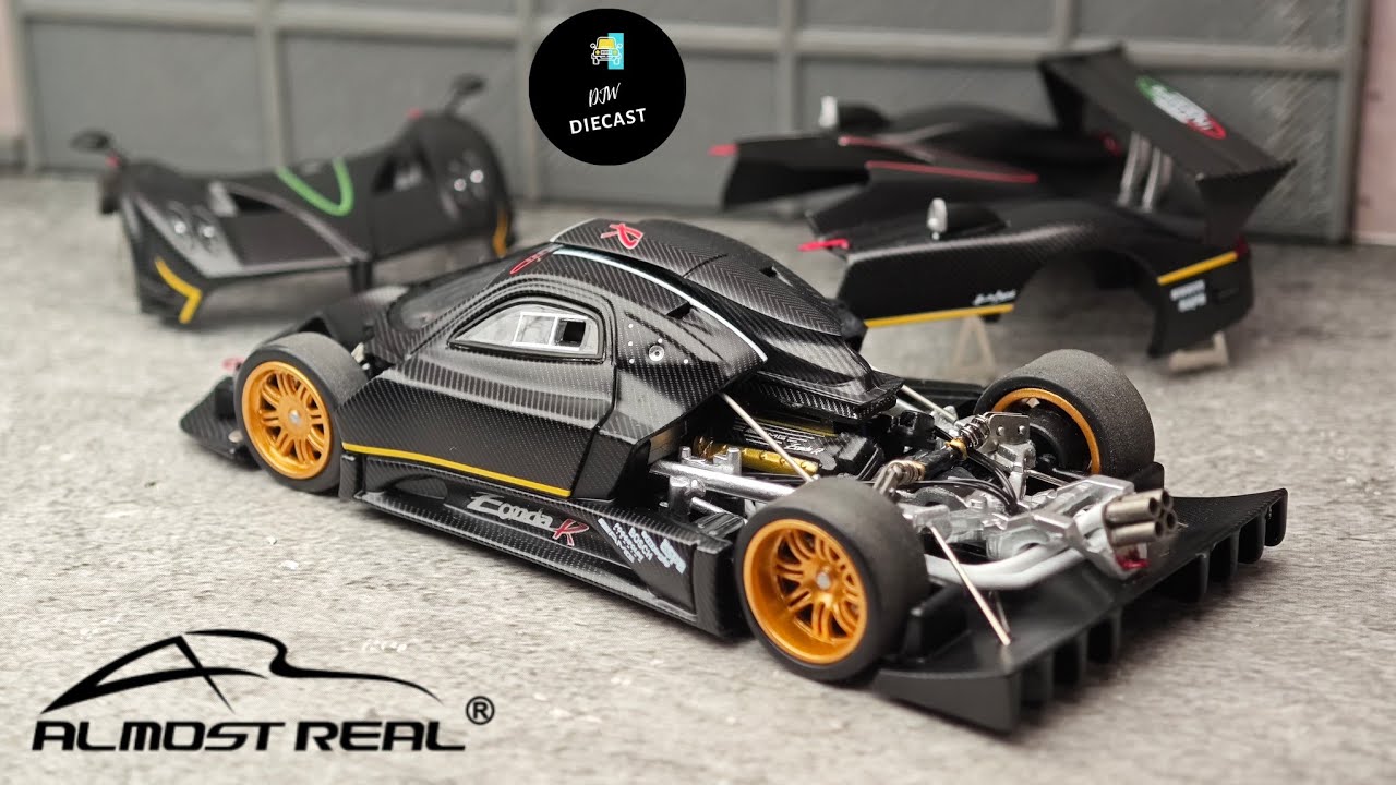Pagani Zonda R by Almost Real 1/64 | UNBOXING and REVIEW
