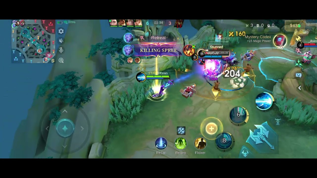 Mobile Legend Bang Bang‼️Gord sky pierce God Among Men‼️