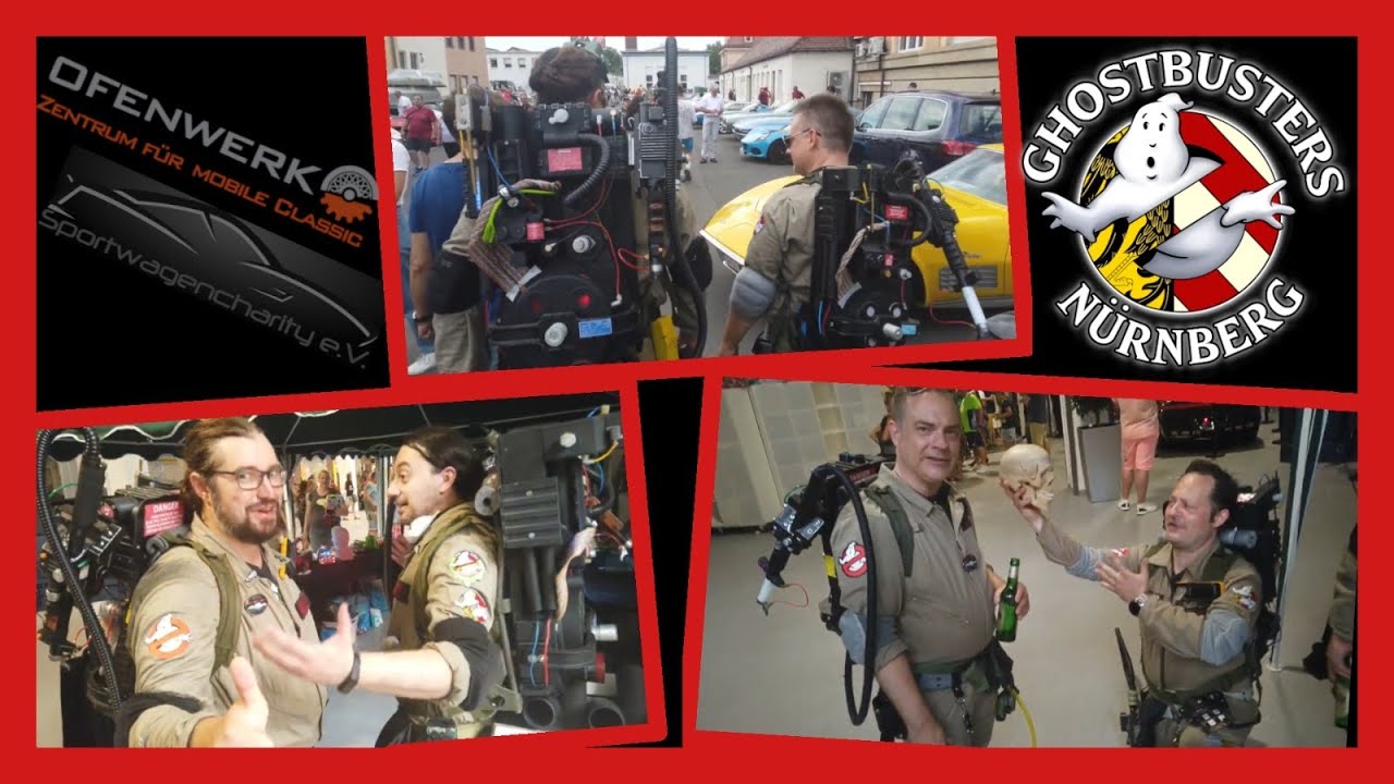 5. Sportwagen Charity Nürnberg mit den GHOSTBUSTERS NÜRNBERG