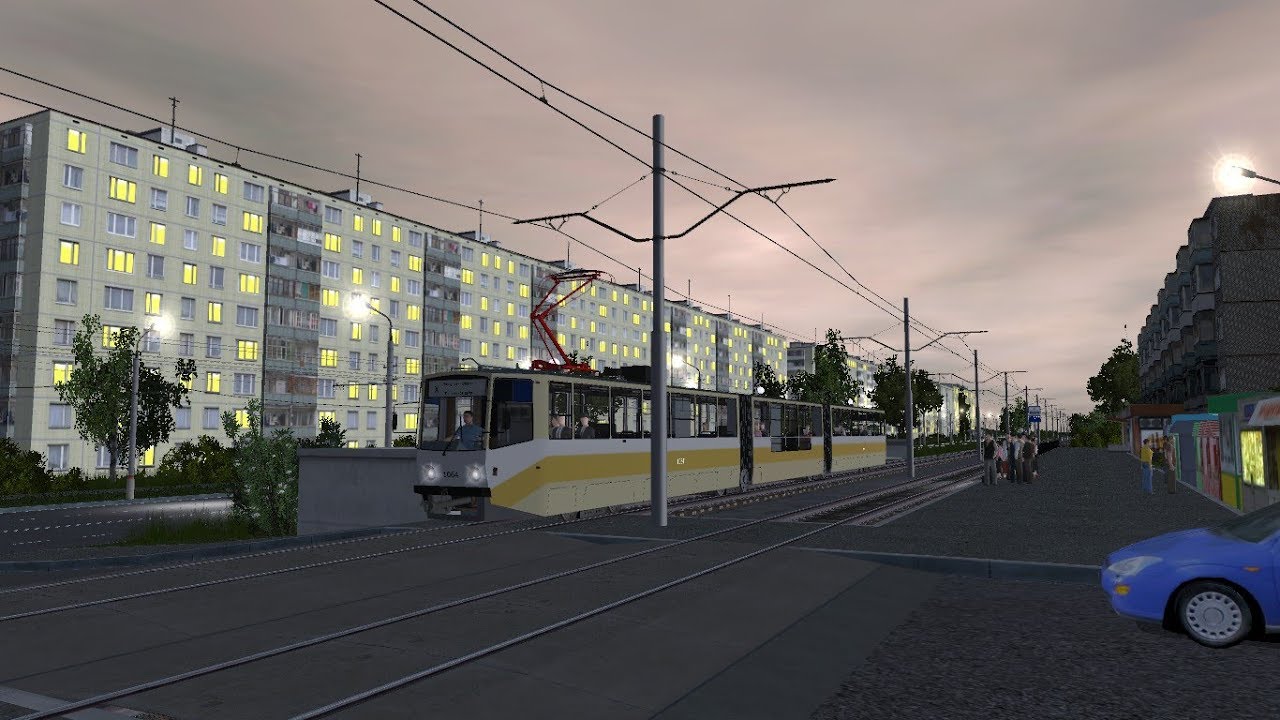 TRAINZ 12 - КРЕШИЧ/МАРШРУТ №Х (ИКС)/77-3016Н