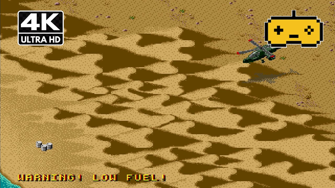 Desert Strike: Return to Gulf (1992) - Command Your Chopper to Victory | 4K 10 Minutes Gameplay