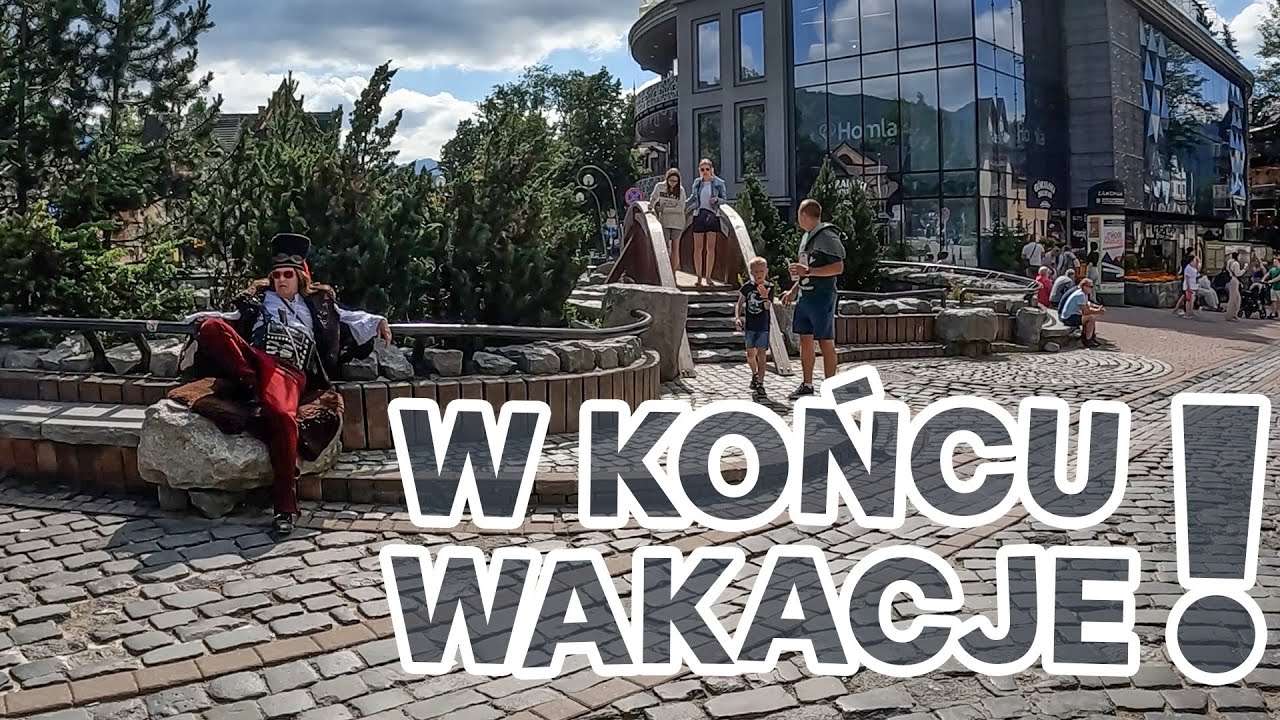 🔴Zakopane, WAKACJE CZAS START🌞! Krupówkami pod Gubałówkę. 2024.06.23, ASMR