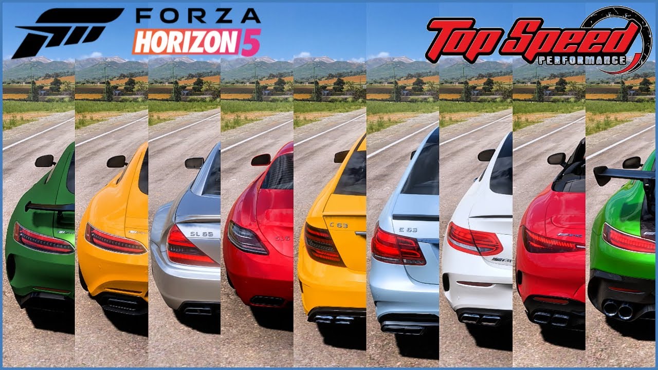 Top 12 Fastest Mercedes Cars in Forza Horizon 5 | Speed Test