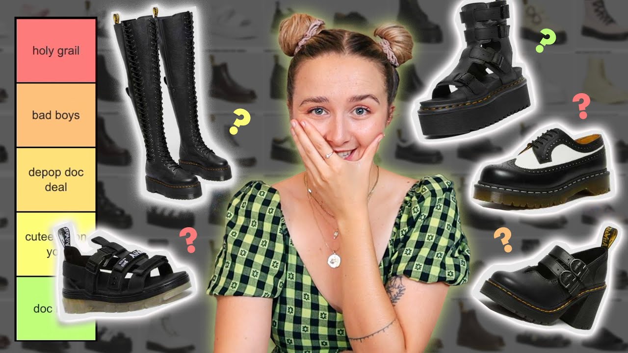 dr martens tier list // what was dr martens thinking?!?