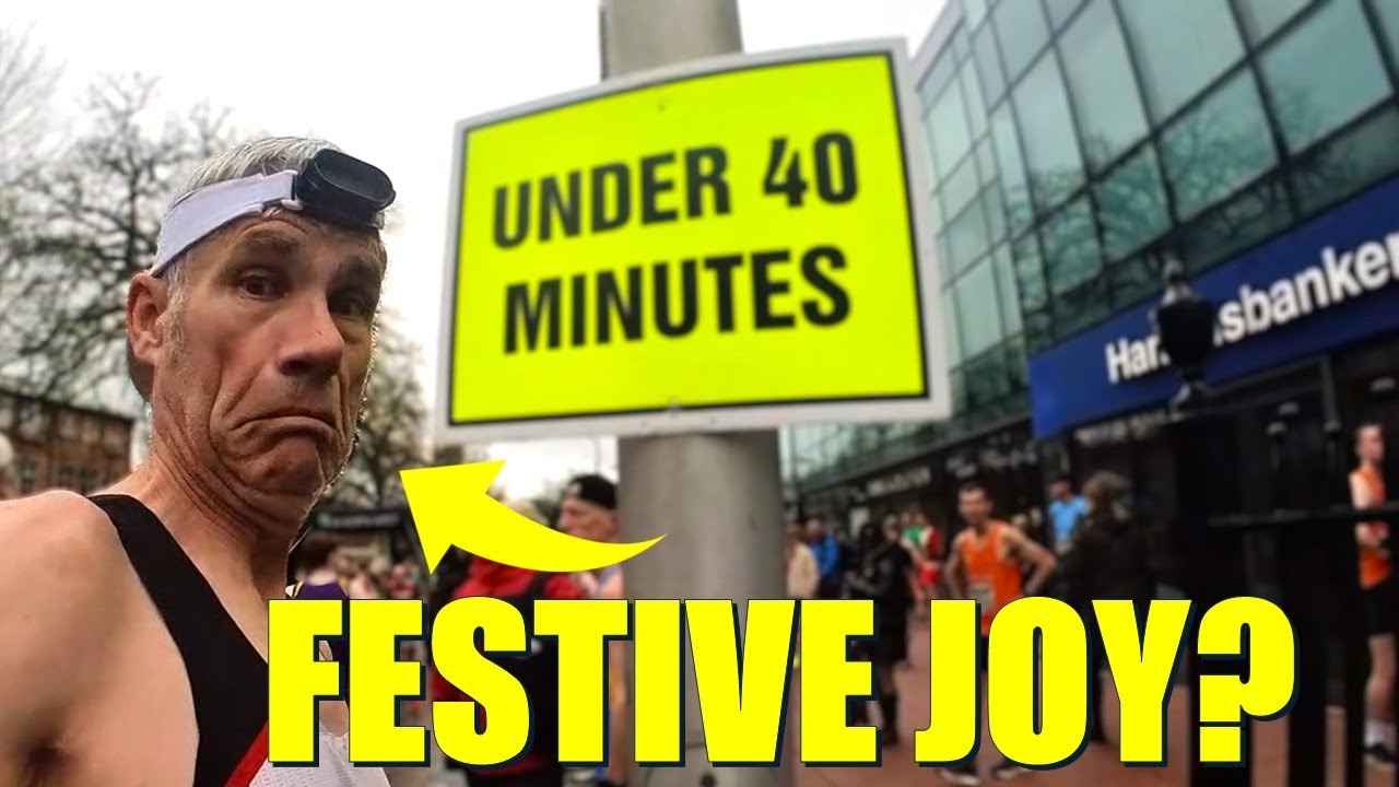 Wilmslow Festive 10K 2024 {} RACE VLOG [] Полная отправка [] Хватит для Sub 40? [] Project 39: EP 10