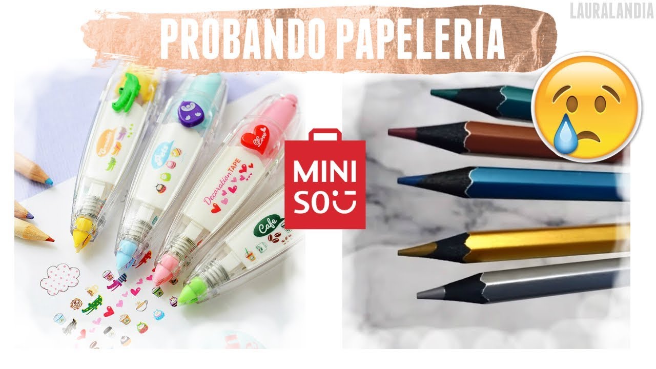 MINISO PAPELERÍA | ¿ME ESTAFARON? | RESEÑA