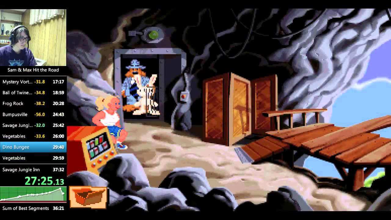 Sam and Max Any% Speedrun - 36:35 (Single Segment) by MadMonkeyMud [AS]