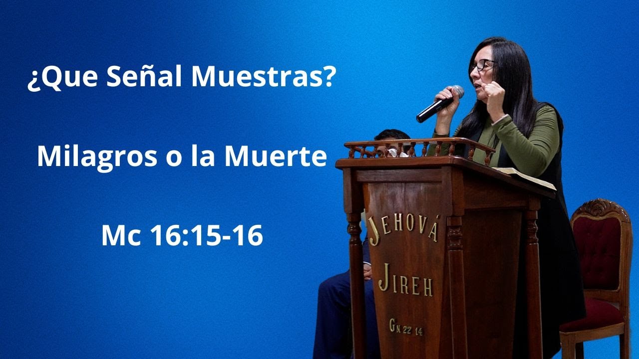 ¿Que señal es mas importante para un cristiano? Marcos 16:15-16
